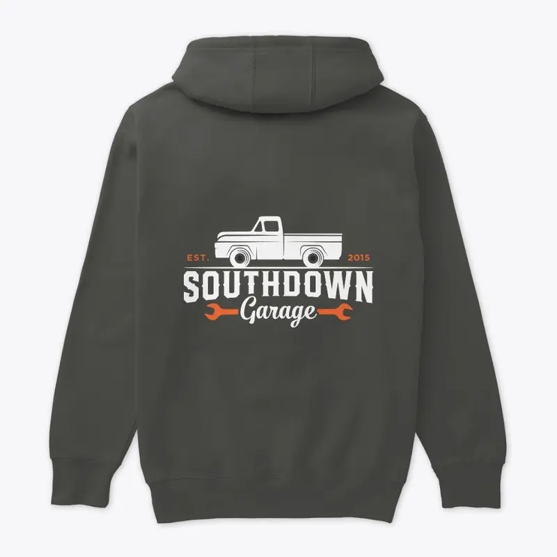 Southdown front and rear logo design